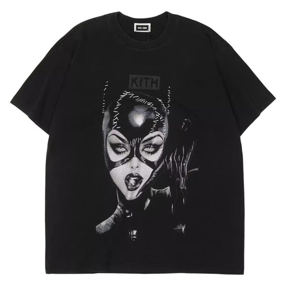 Kith Other - Kith x Batman Selina Kyle Vintage T-shirt Black